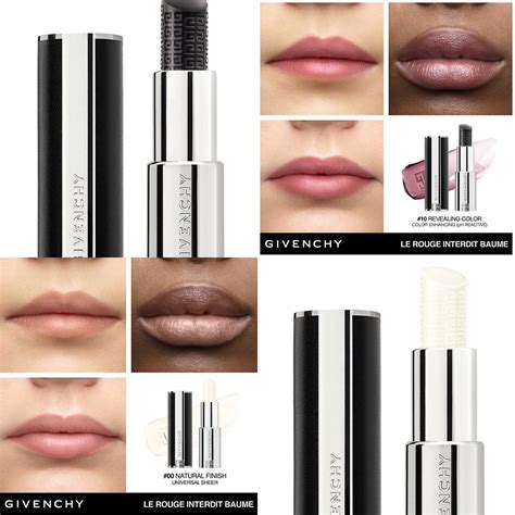 givenchy l'interdit lippenstift|givenchy lip balm.